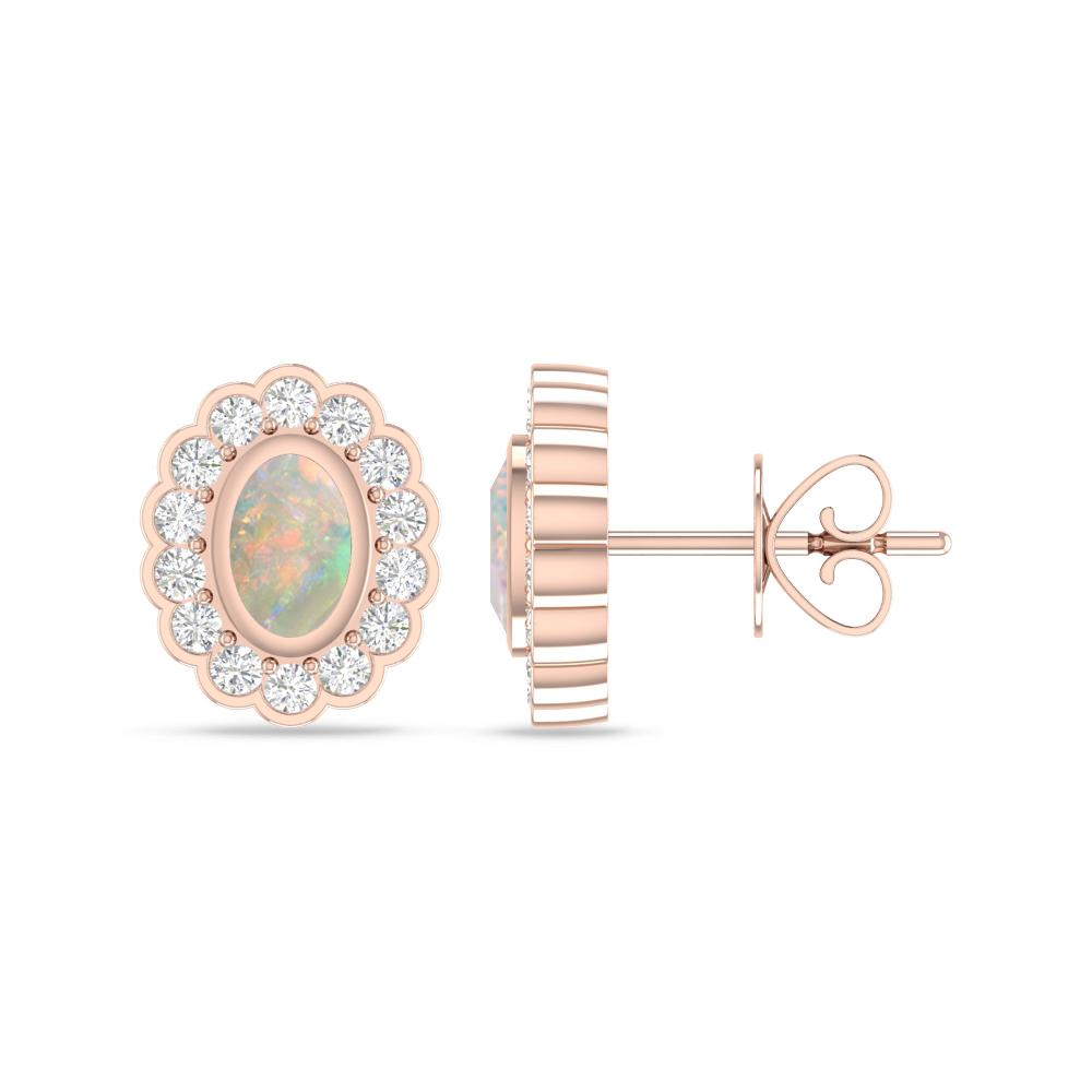 Rose Gold - Opal
